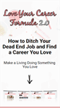 Mobile Screenshot of loveyourcareerformula.com